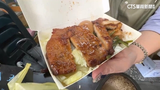 銅板美食在基隆！　3配菜排骨便當僅50元