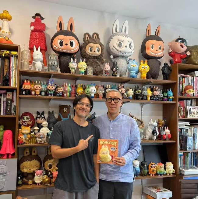 馮德倫拜訪「Labubu之父」！ 獲贈炸蝦Labubu　舒淇嘆「要這款」 | 華視新聞