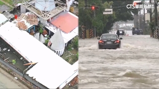 丹娜絲颱風吹掀屋頂又逢大雨　後壁居民欲哭無淚