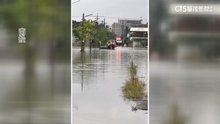 騎車冒險進入淹水區　南投57歲男滅頂身亡