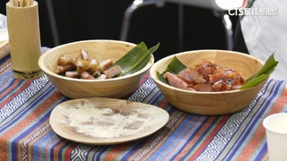 嘉義美食展登場！　「鄒伙呷」部落香腸.小米酒