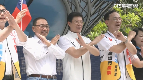 823第2波罷免投票 藍大咖助陣羅明才反罷 罷團送花籃嗆「拒舔共」