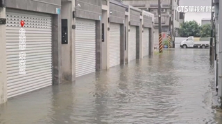 台南雨量之冠！　安定區日累積雨量驚達近400毫米