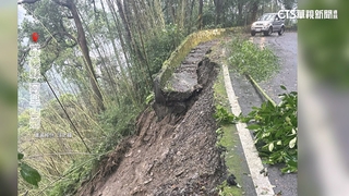 連日豪雨！阿里山多路段坍方　碎石泥流多「搶修喊卡」