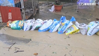 豪雨成災！高雄六龜居民製沙包自救　鄉民嘆：晚上睡不著