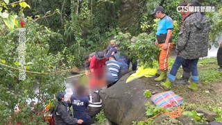 阿里山婦人疑摔落野溪　警消石縫中尋獲遺體