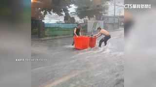 雙北暴雨烏來溪水漲！　新北17名師生溯南勢溪一度受困