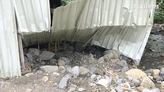 那瑪夏平和巷遭土石流沖毀！　工寮.果園皆遭殃