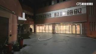 疑廚房電線起火　台中中興大學餐廳深夜竄濃煙