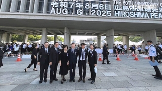 長崎原爆80週年紀念　台駐日代表首度應邀出席