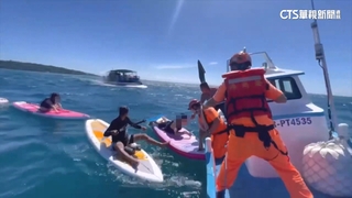 2教練帶領還受困！遊客小琉球SUP困外海　海巡急救援