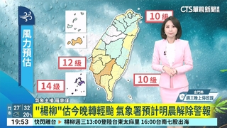 颱風影響嚴防強風豪雨　東半部嘉義以南影響最劇烈