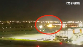 桃機UPS貨機驚險落地！　引擎疑擦地冒火　待運安會調查