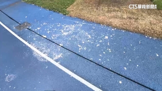 剛辦完演唱會...操場髒亂飄異味　台體大：已處理