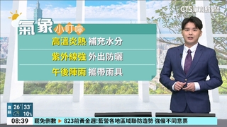各地高溫炎熱　午後局部雷陣雨