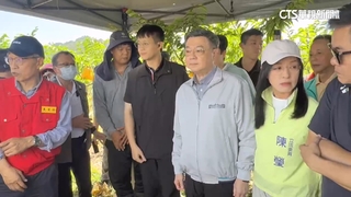 卓揆台東視察　釋迦落果9成.農損逾50萬