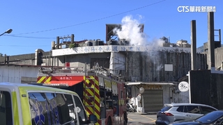 宜蘭老字號冷凍廠氨氣外洩　消防止漏灑水搶救