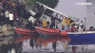 阿爾及利亞重大車禍　巴士墜河18死23傷