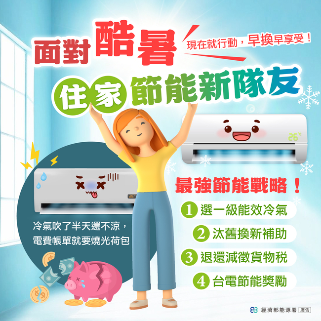 「冷氣汰舊換新」補助！　符資格領最高5000元　只到10月底 | 華視新聞
