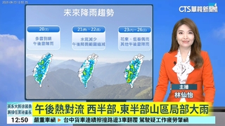 今飆36度！　午後熱對流雨區擴大　恐下到晚上
