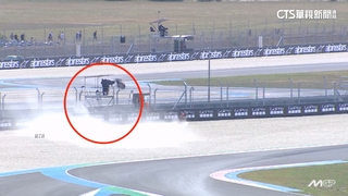 MotoGP匈牙利站　西班牙選手失控撞攝影機