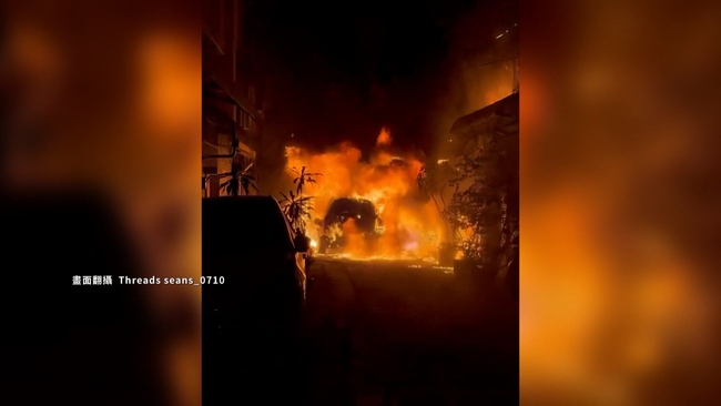 新店「縱火燒車」6旬男抓到了！　稱「心情不好」才犯案 | 華視新聞