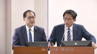 質詢交鋒！　黃國昌問「遞辭職信」　鄭銘謙嗆：什麼語調