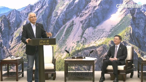 水牛伯來了! 游錫堃嘆:車輪不順 卓努力打折