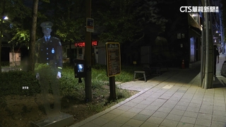 犯罪率降22%！　南韓公園夜間驚見3D投影「半透明警察」