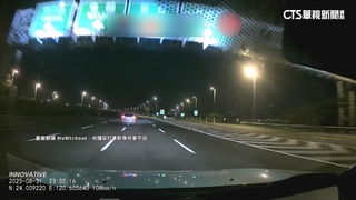 國3「螃蟹車」4車道蛇行追撞　網虧「巡弋飛彈級汽車」