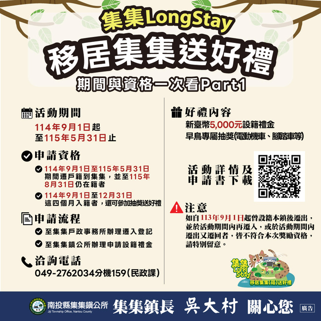 集集鎮公所發錢！ 　符資格領5000元獎金 | 華視新聞