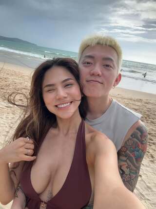 蕾菈、湯宇宣布離婚　結束三年婚姻：和平分開