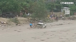 颶風「洛雷娜」襲墨西哥南部　度假勝地遭泥流淹沒