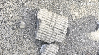 外牆磁磚墜落險砸人！　路人「險被砸頭」驚險閃過