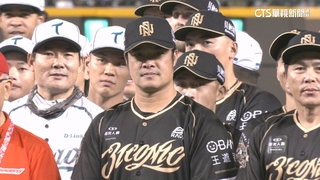 女兒熱舞哥哥開球！　林智勝引退最終回.笑喊：週二復出