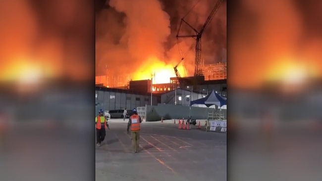 興達電廠火警！台電董座曾文生：天然氣外洩導致 | 華視新聞