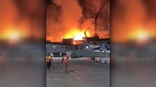 興達電廠火警！台電董座曾文生：天然氣外洩導致