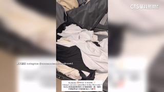 歐洲完婚返台行李箱遭撬開　林千又百萬精品全沒了
