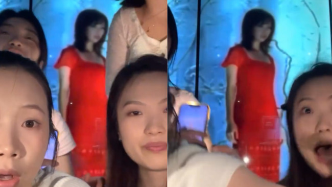 KTV自拍身後突現「紅衣女」　4女嚇歪尖叫　釣出張惠妹笑：至少我很冷靜 | 華視新聞