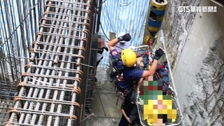 台南45歲工人墜落12米受困　肢體.骨盆受傷