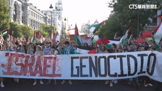 挺巴群眾阻賽道　環西自行車決賽被迫喊卡