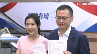 選黨魁領表！　羅智強偕徐巧芯現身　張亞中.鄭麗文派代表
