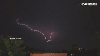 南高狂閃電逾3千次！　台南最頻繁一小時1295次