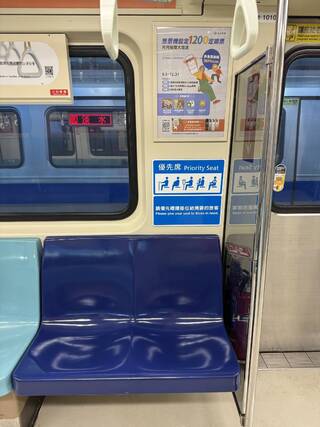 博愛座更名「優先席」　北捷將於9月底前完成圖示更新