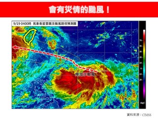 颱風「樺加沙」又強又大！　專家示警恐有災情　點1走向關鍵