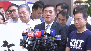 藍黨魁之爭白熱化！　郝龍斌登記　張亞中支持者喊「下台」