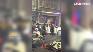 三重警匪追逐！街頭傳多聲槍響　休旅車後方遭撞爛逃逸