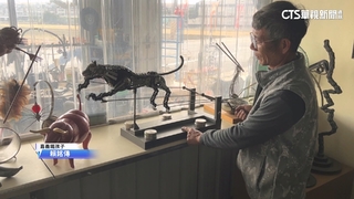 鍋碗瓢盆能用卻丟棄　「嘉義鐵孩子」為環保做藝術品