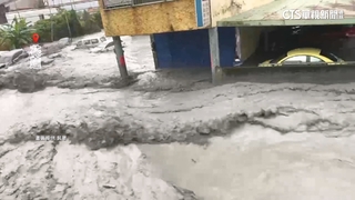 馬太鞍溪橋斷裂.洪水淹光復鄉　華視直擊第一線