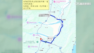 馬太鞍溪橋遭沖毀　替代路線需耗時約2.5小時